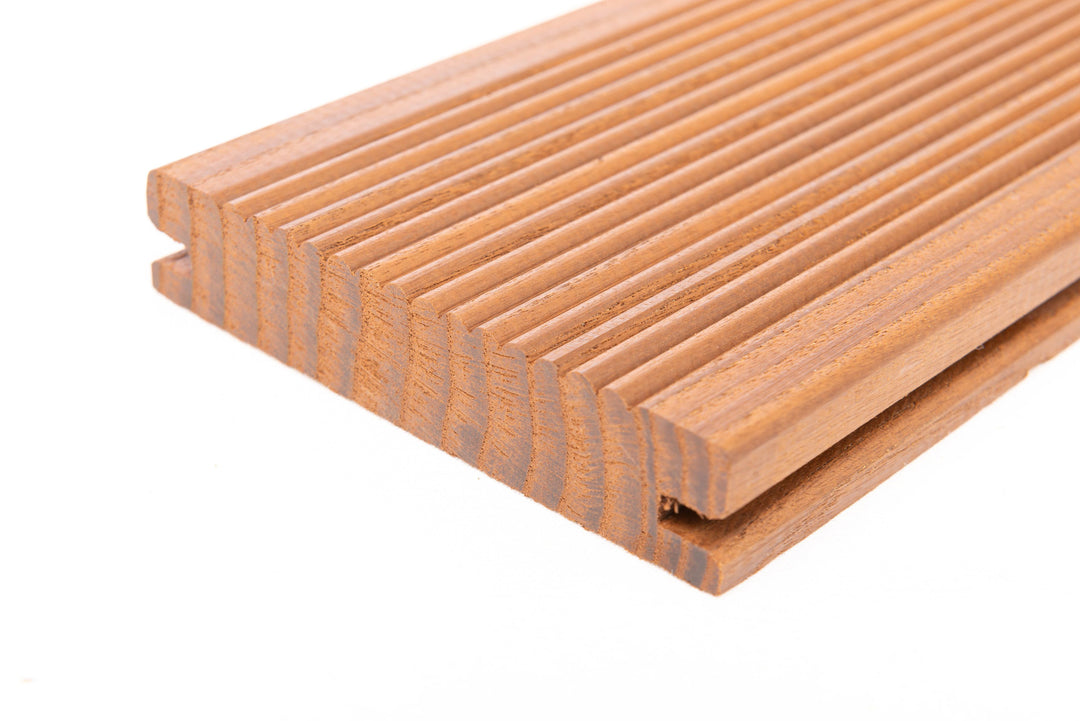 Deck Freixo Termo Modificado 20X100X2400-2600mm, Preço ao m2