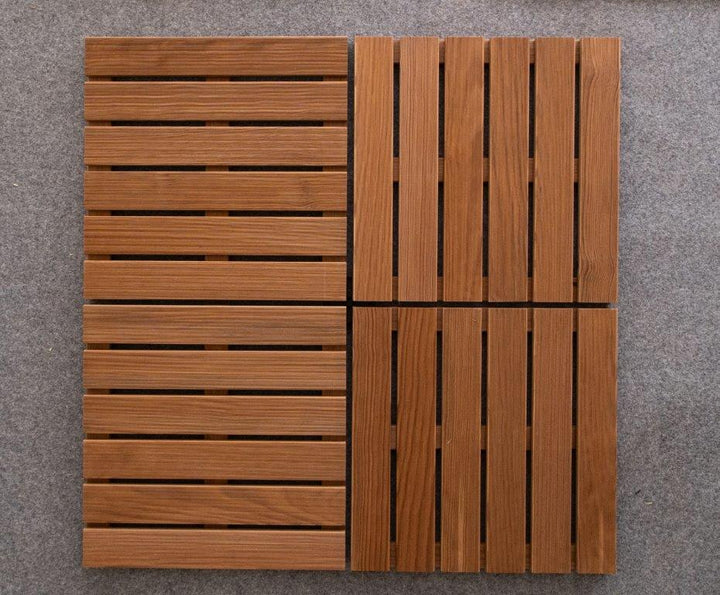 Deck Madeira Pinho Modular Thermo 500X500(73)mm, Exclusive/Special, Base Madeira, Preço à Unidade