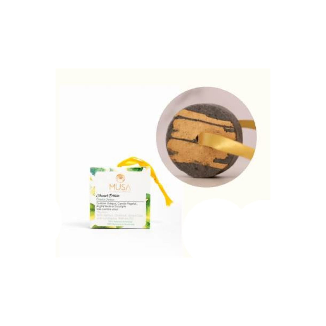 Champô Sólido Cabelo Oleoso (Oleosidade / Caspa / Dermatite)