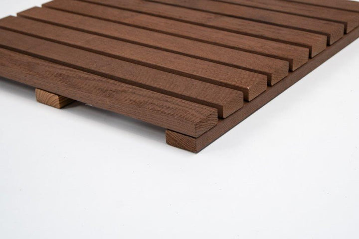Deck Madeira Freixo Modular  Thermo 500X500(46)mm, Exclusive/Special, Base Madeira, Preço à Unidade