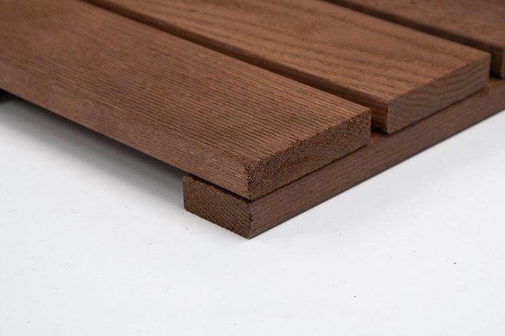 Deck  Madeira Freixo Modular Thermo 500X500(90)mm, Exclusive/Special, Base Madeira, Preço à Unidade