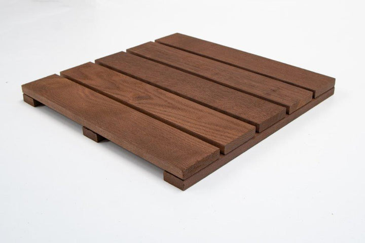 Deck  Madeira Freixo Modular Thermo 500X500(90)mm, Exclusive/Special, Base Madeira, Preço à Unidade