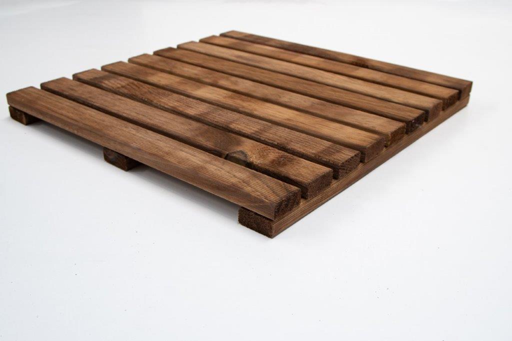 Deck Pinho Modular Impregnado 500X500(46)mm, Special/Standard, Base Madeira, Preço à Unidade