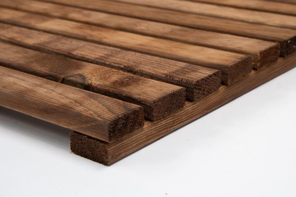 Deck Pinho Modular Impregnado 500X500(46)mm, Special/Standard, Base Madeira, Preço à Unidade