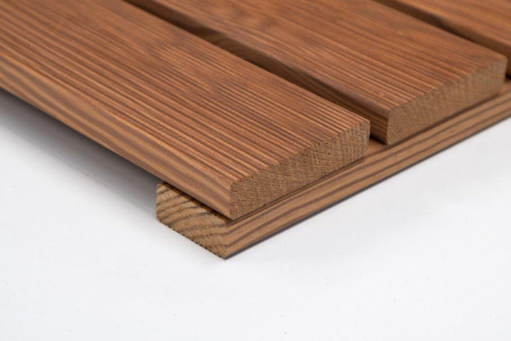 Deck Madeira Pinho Modular Thermo 500X500(90)mm, Exclusive/Special, Base Madeira, Preço à Unidade