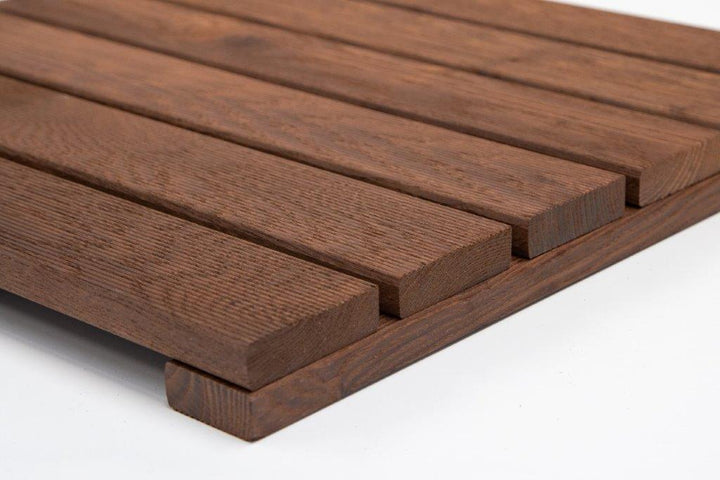 Deck Madeira Freixo Modular  Thermo 500X500(73)mm, Exclusive/Special, Base Madeira, Preço à Unidade
