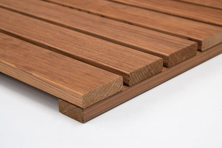 Deck Madeira Pinho Modular Thermo 500X500(73)mm, Exclusive/Special, Base Madeira, Preço à Unidade