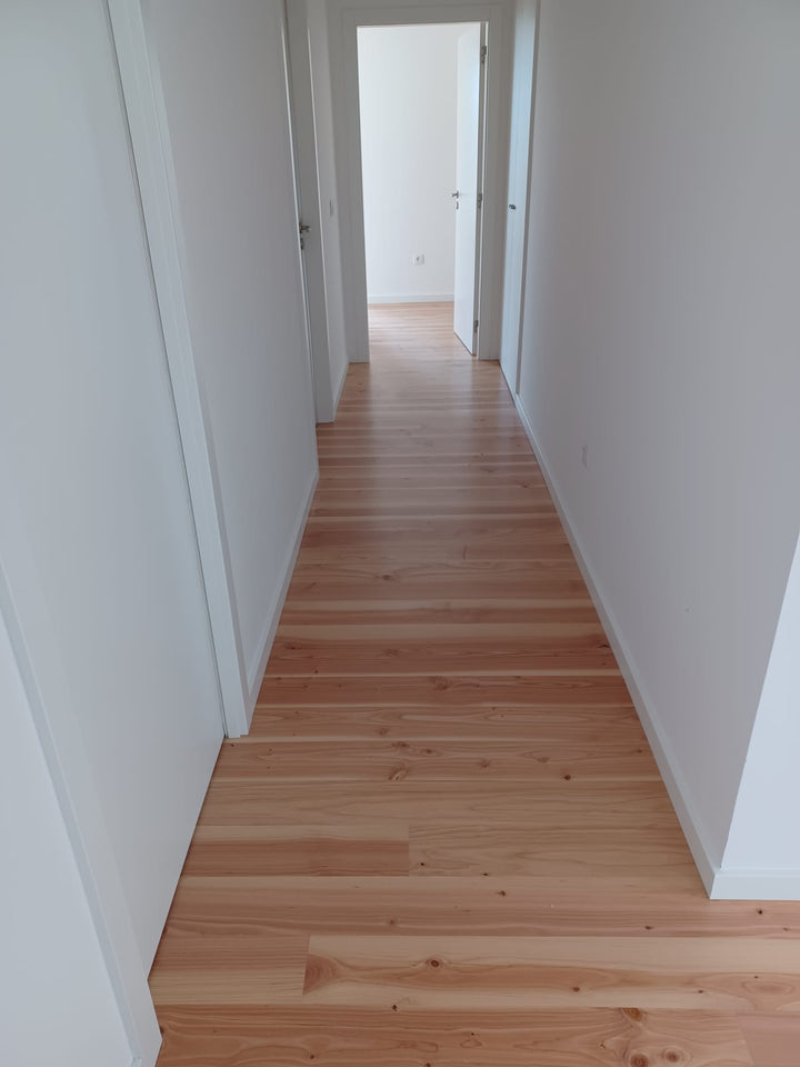 Soalho Madeira Pinho Douglas KD 20X100X600a2400mm,  Preço ao m2