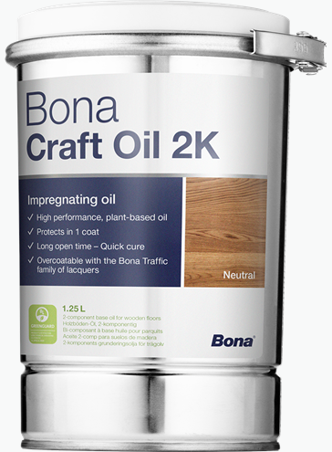 Bona Craft Oil 2K Neutral 1,25L - Lata
