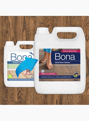 Detergente Bona Pavimentos de Madeira Recarga 4L